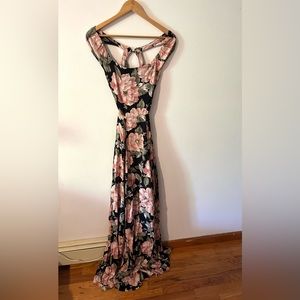 REFORMATION LONG DRESS ( flower print )